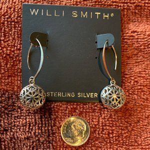 Willi Smith Sterling Earrings